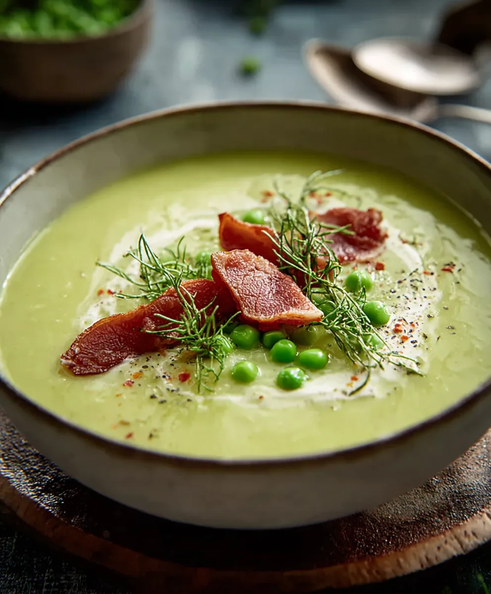 Leichte Erbsen Kartoffel Suppe – schnell, einfach & lecker