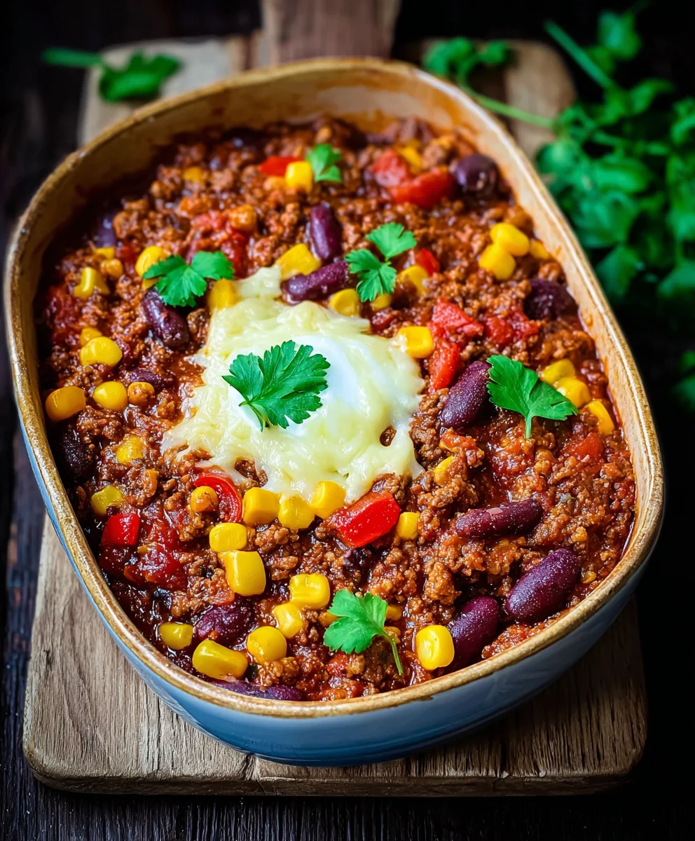 Dein Seelenwärmer: Cremiger Chili Con Carne Auflauf Rezept