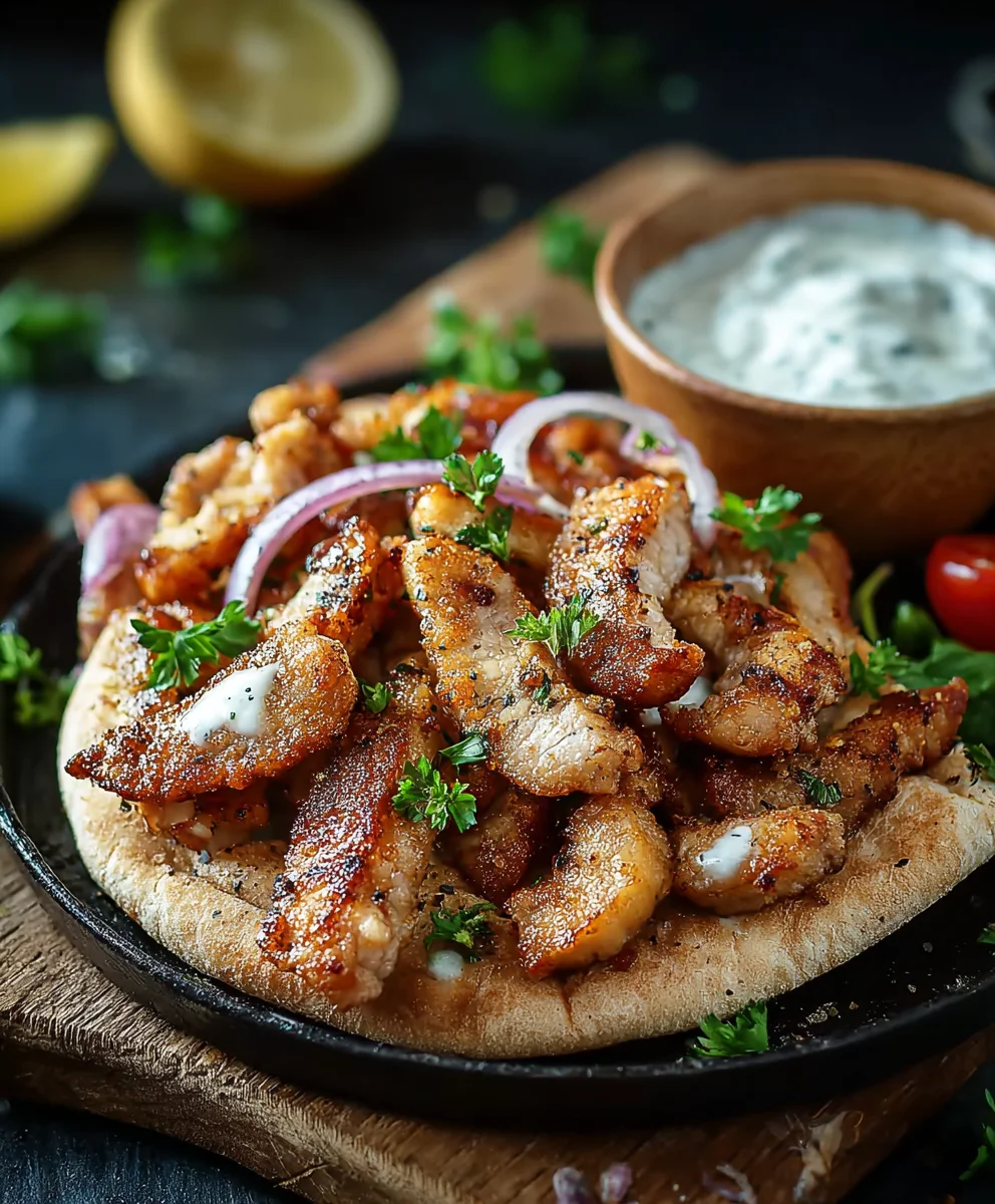 Rinderschnitzel Gyros Art – Lecker & einfach selbst gemacht!