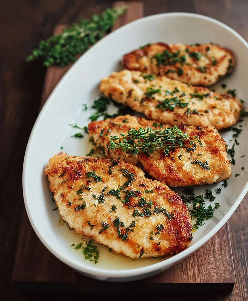 Köstliche Gefuellte Kraeuter Pouletschnitzel – Rezept