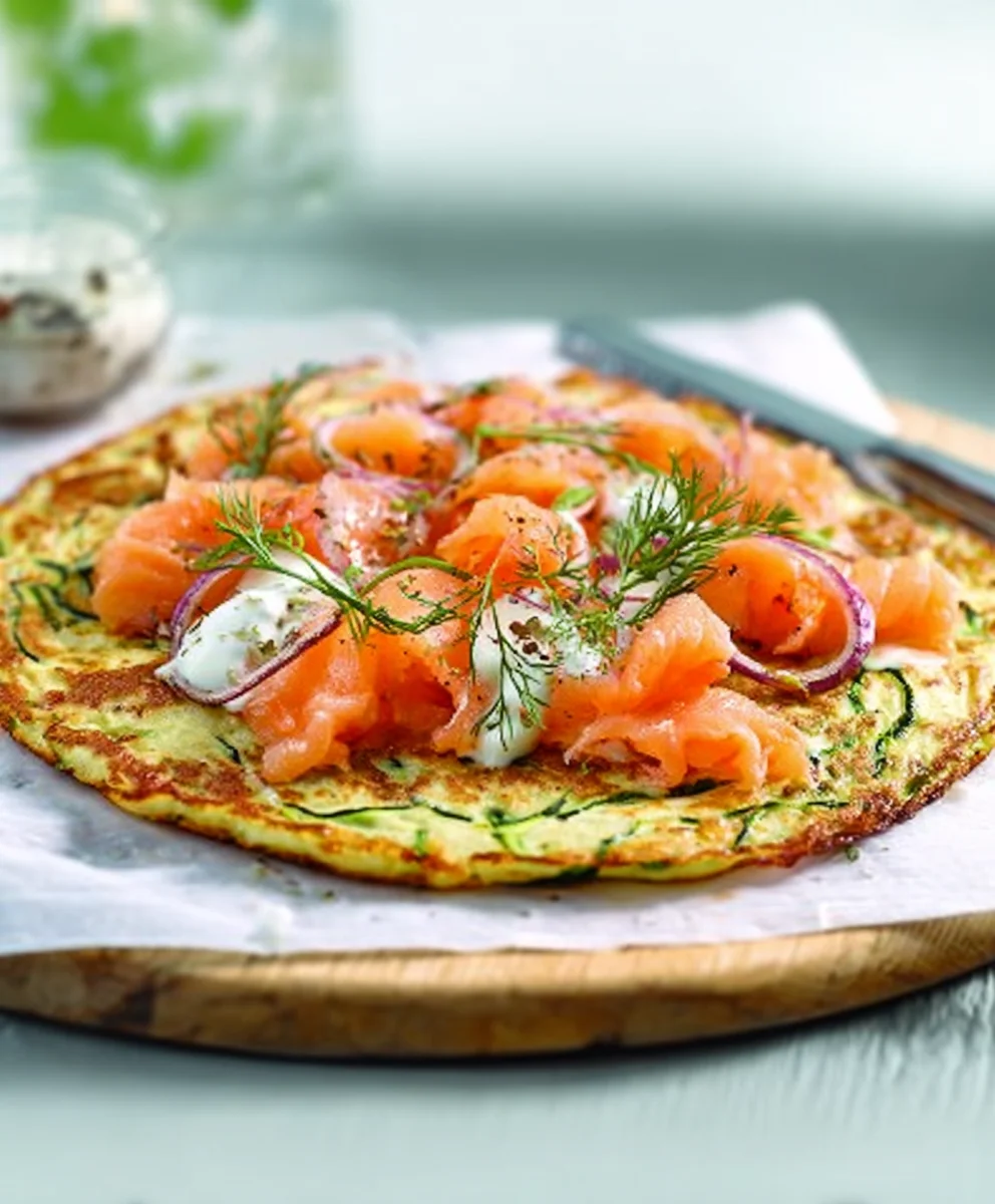 Zucchini Pfannkuchen mit Lachs: Dein schnelles Lieblingsrezept