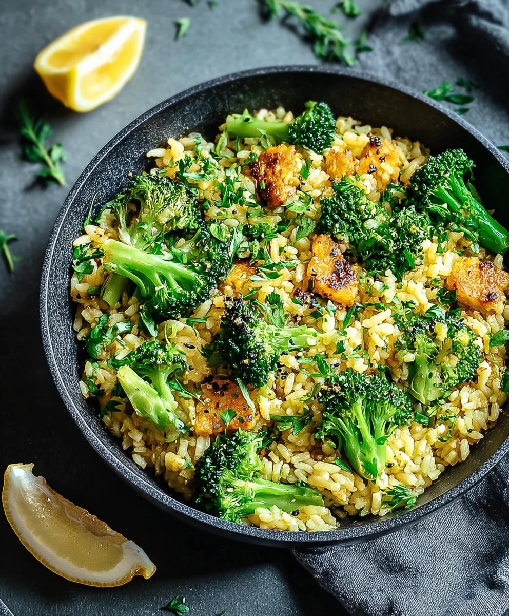 Brokkoli Reis Pfanne Gesund: Schnell & einfach genießen!