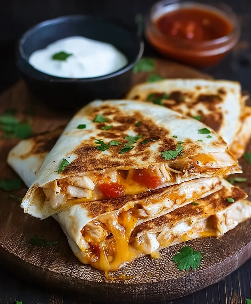 Saftige Hähnchen Quesadillas: Einfaches Rezept für Alle!