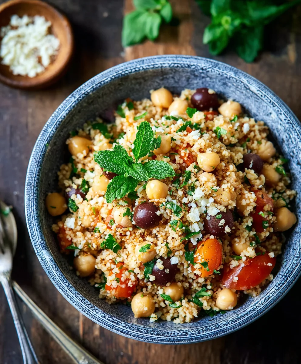 Couscous-Salat Kichererbsen: Blitzschnell & Lecker