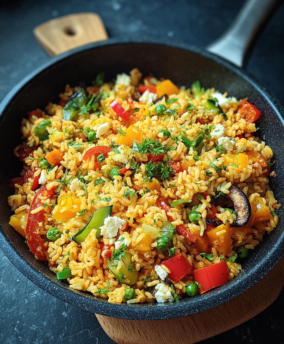 Schnelle Gemüse-Reispfanne: Lecker & Gesund
