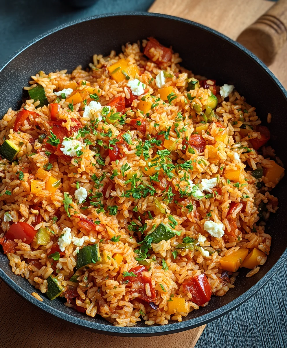Schnelle Gemüse-Reispfanne: Lecker & Gesund