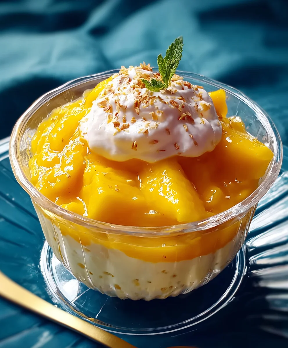 Erfrischendes Mango-Ananas Dessert – Fruchtig Leicht
