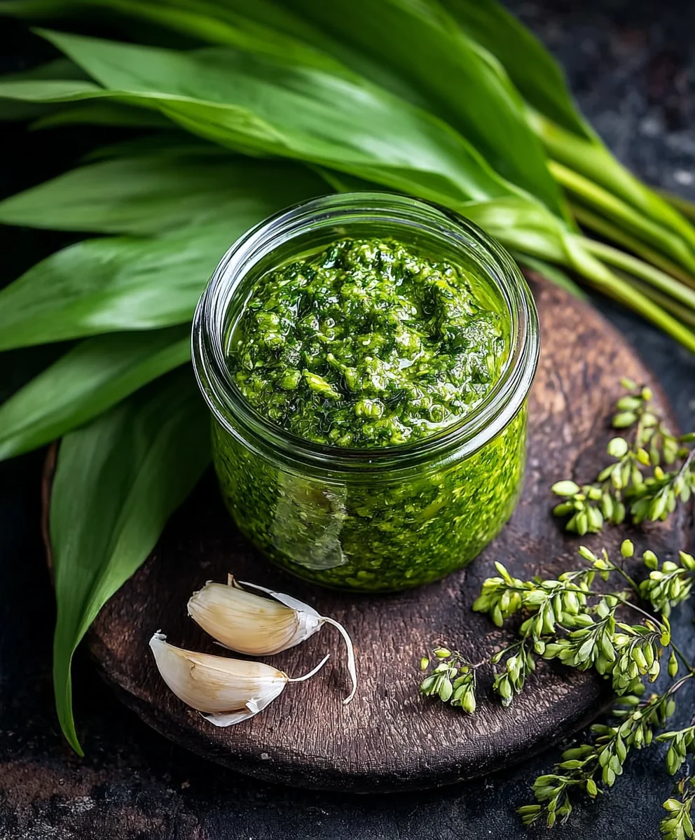 Hausgemachtes Bärlauchpesto: Einfach & Lecker