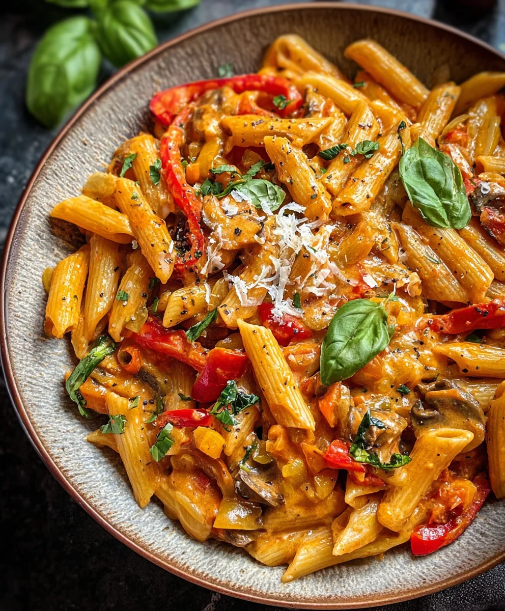 Vegane Fajita-Pasta: Cremig, einfach, lecker!