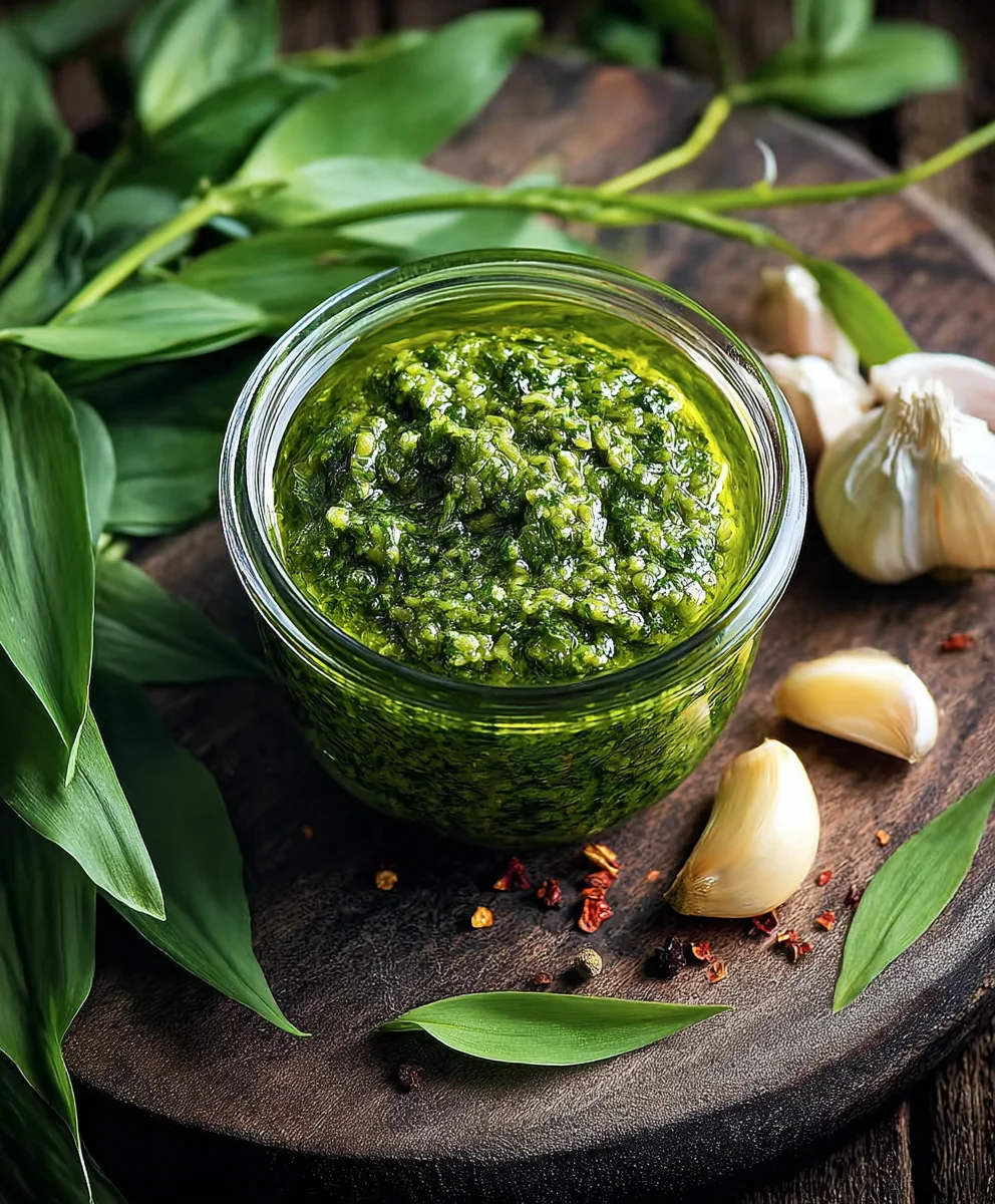 Hausgemachtes Bärlauchpesto: Einfach & Lecker