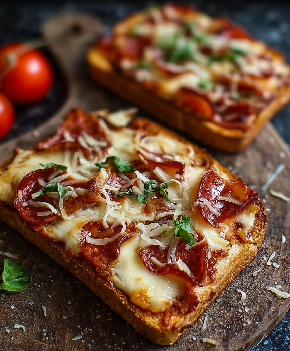 Heißluftfritteuse Pizza Toast: Einfach & Lecker!