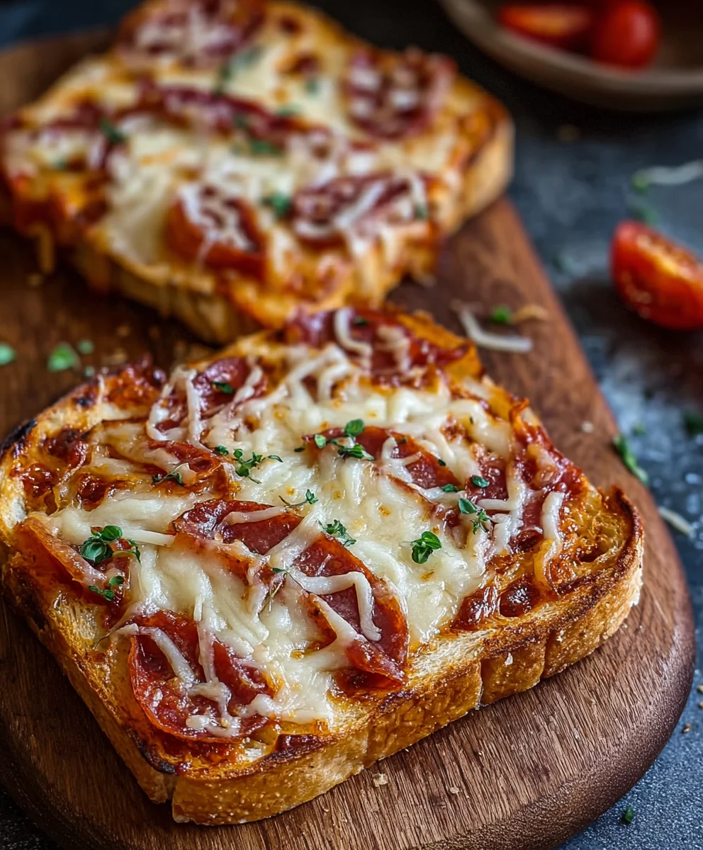 Heißluftfritteuse Pizza Toast: Einfach & Lecker!