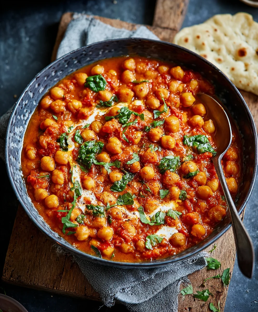 Harissa Kichererbsen-Eintopf: Würzig, vegan & einfach