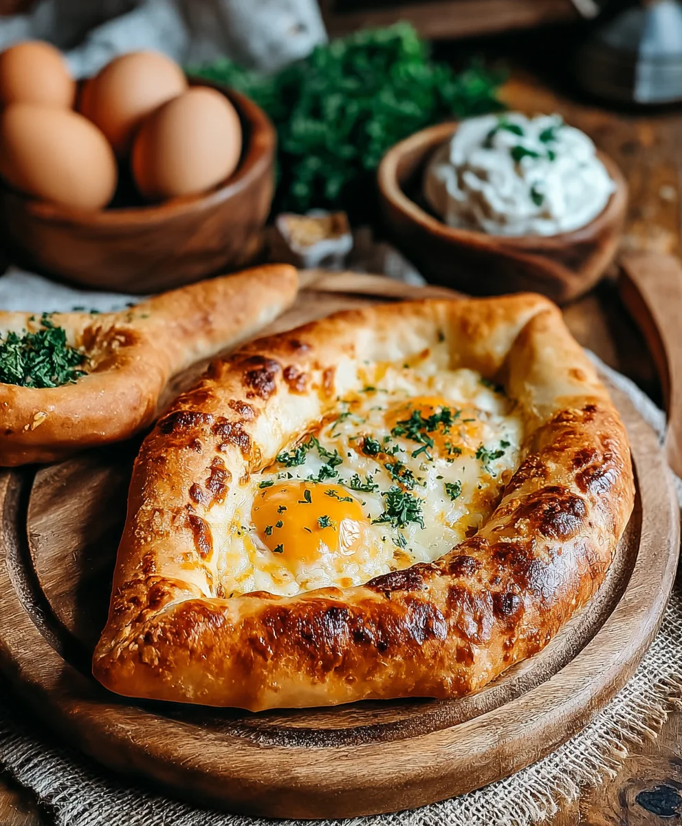 Khachapuri Käse-Boot: Einfaches Rezept für köstliches Brot