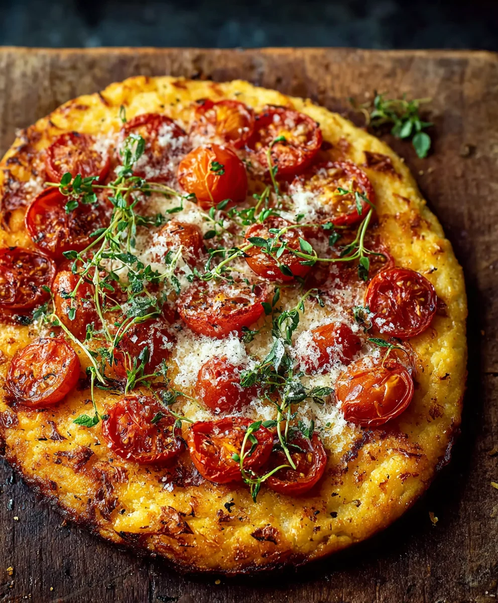 Maispizza: Tomate, Käse, Kräuter – Einfach lecker!
