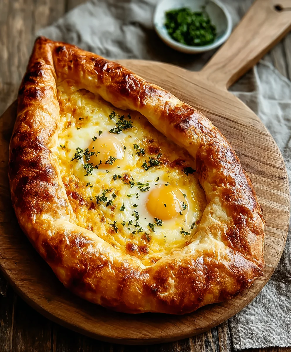 Khachapuri Käse-Boot: Einfaches Rezept für köstliches Brot