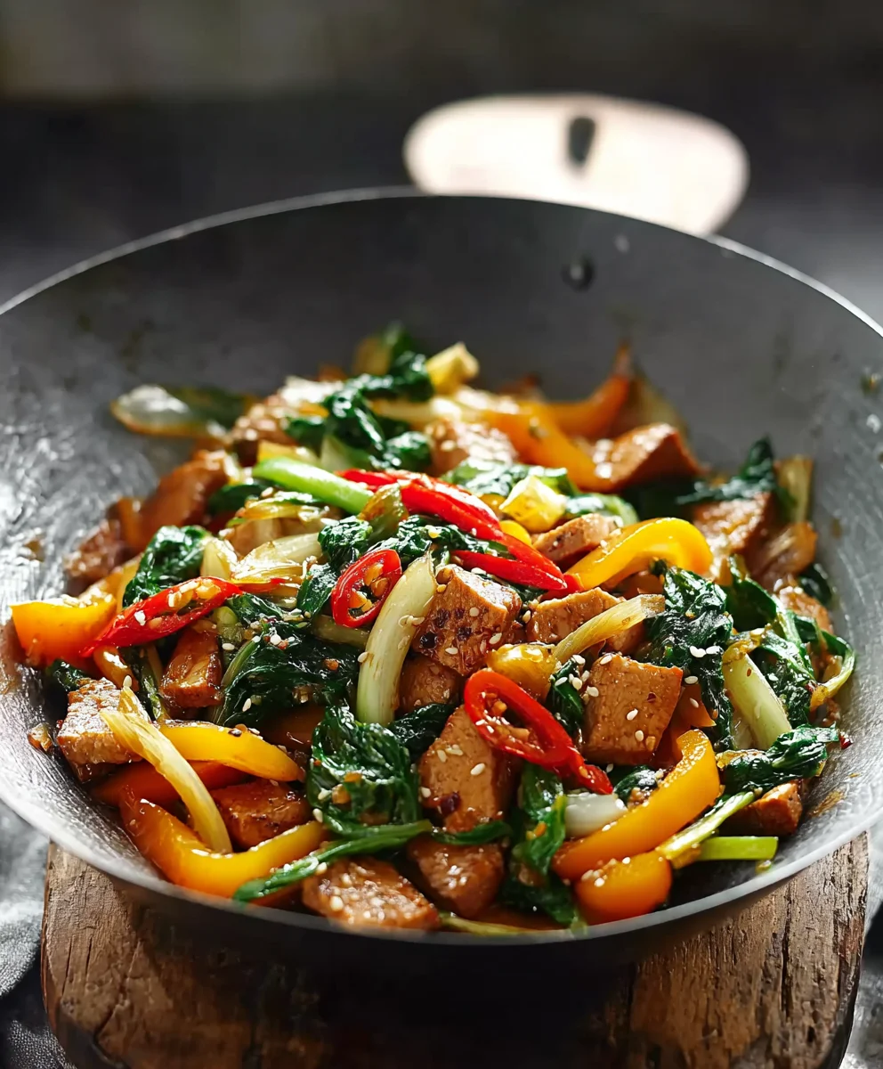Mangold Paprika Wok: Schnelles & gesundes Gericht