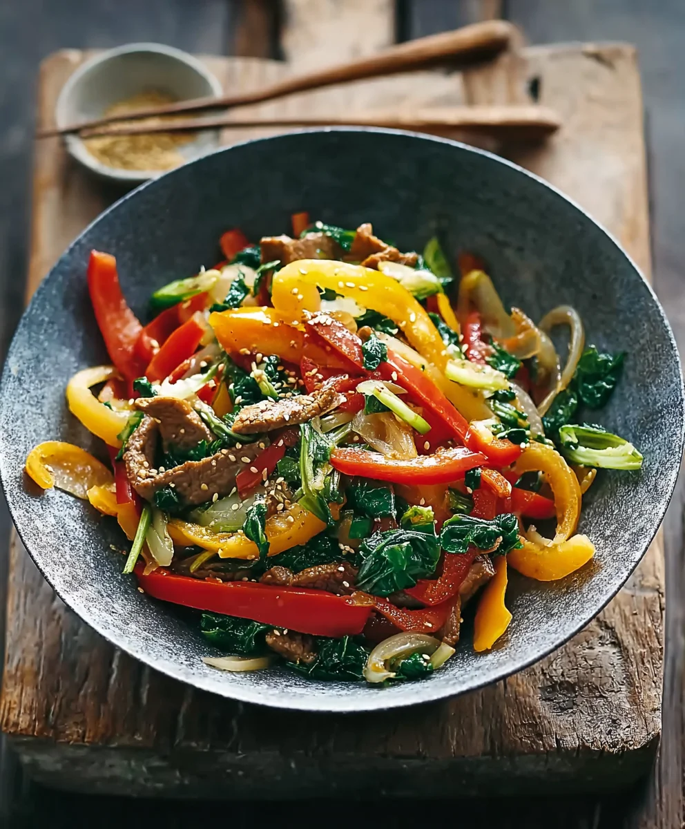 Mangold Paprika Wok: Schnelles & gesundes Gericht