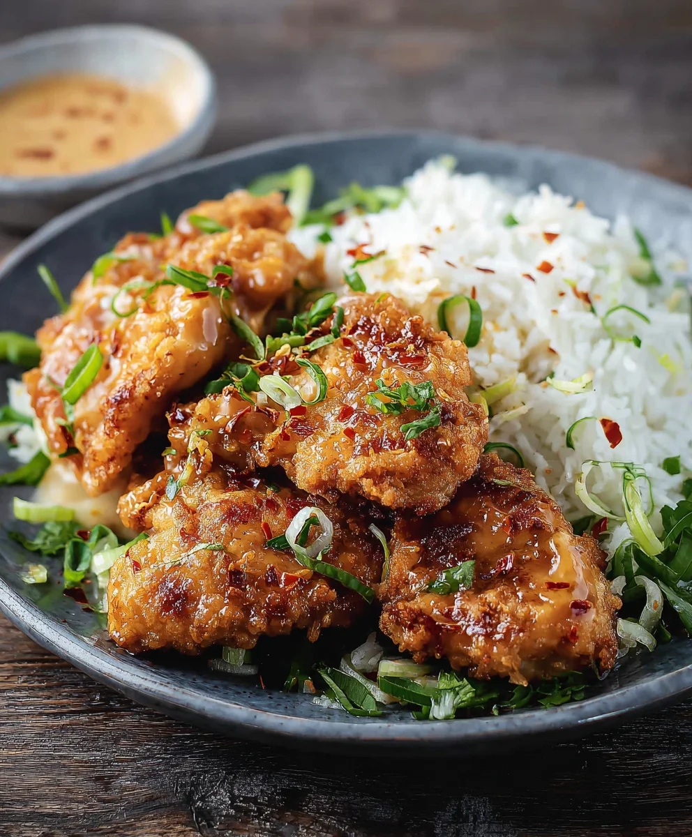 Bang Bang Chicken Rezept: Süß, scharf & unwiderstehlich!