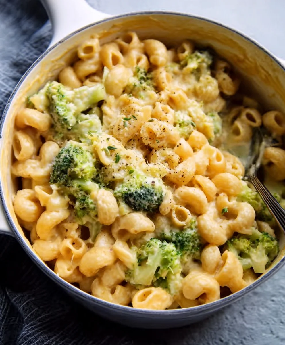 Gesunder One Pot Brokkoli Mac and Cheese – Schnell & Lecker