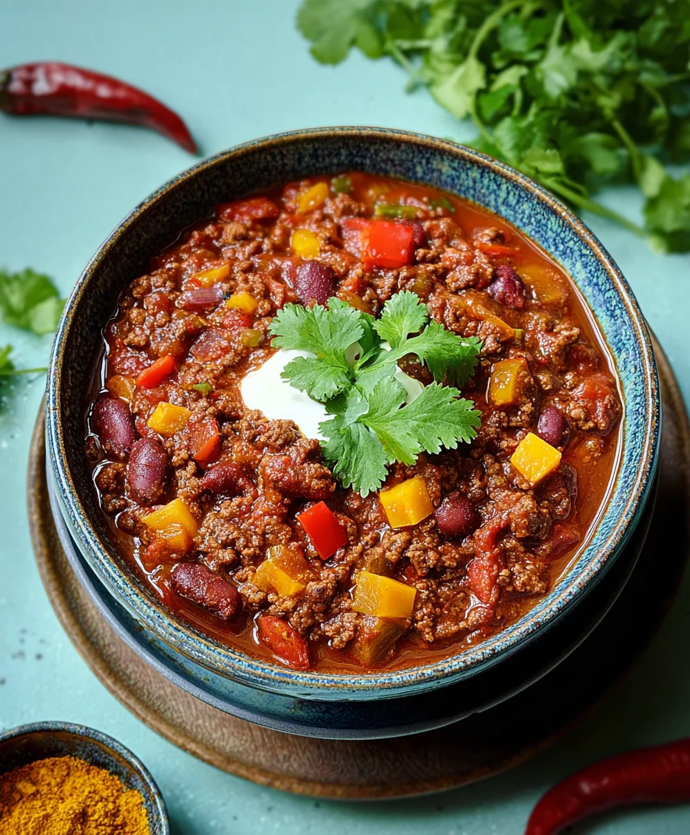 Chili con Carne mit Peperoni: Schnell & Einfach