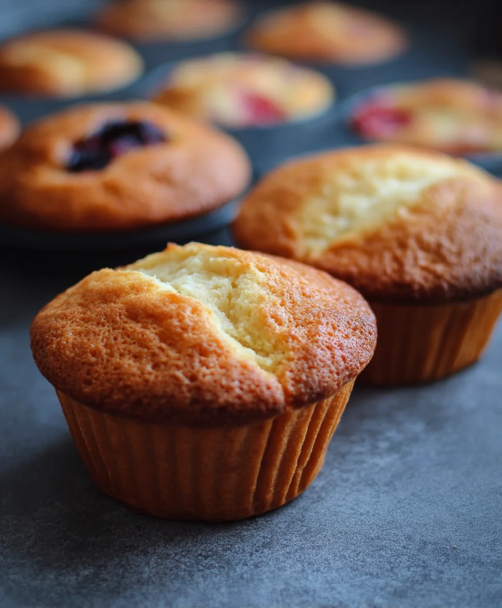 Saure Sahne Muffins: Saftig & Einfach Rezept