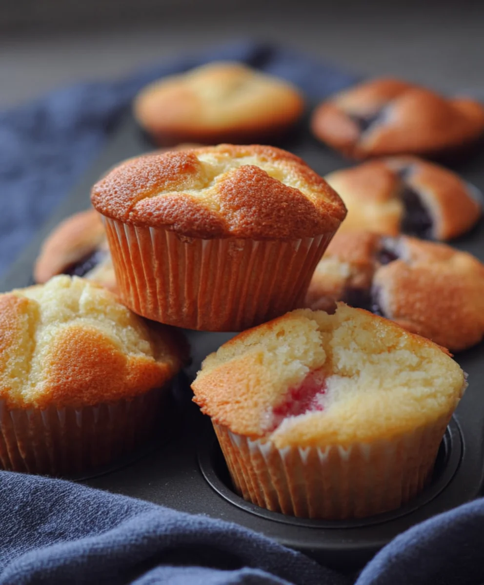 Saure Sahne Muffins: Saftig & Einfach Rezept