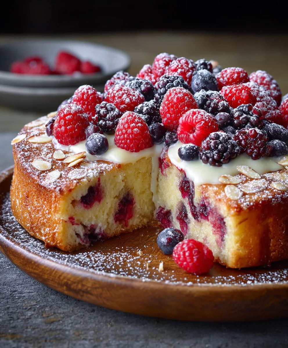 Beeren Limo Kuchen: locker, leicht, alkoholfrei!