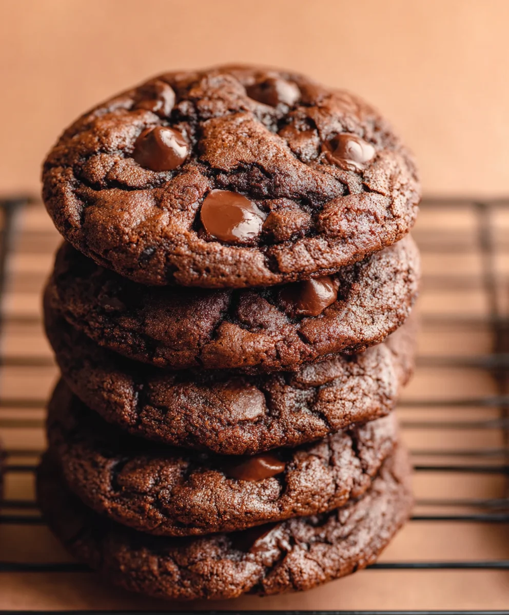 Einfache Schoko-Schoko-Kekse – Schnelles Rezept