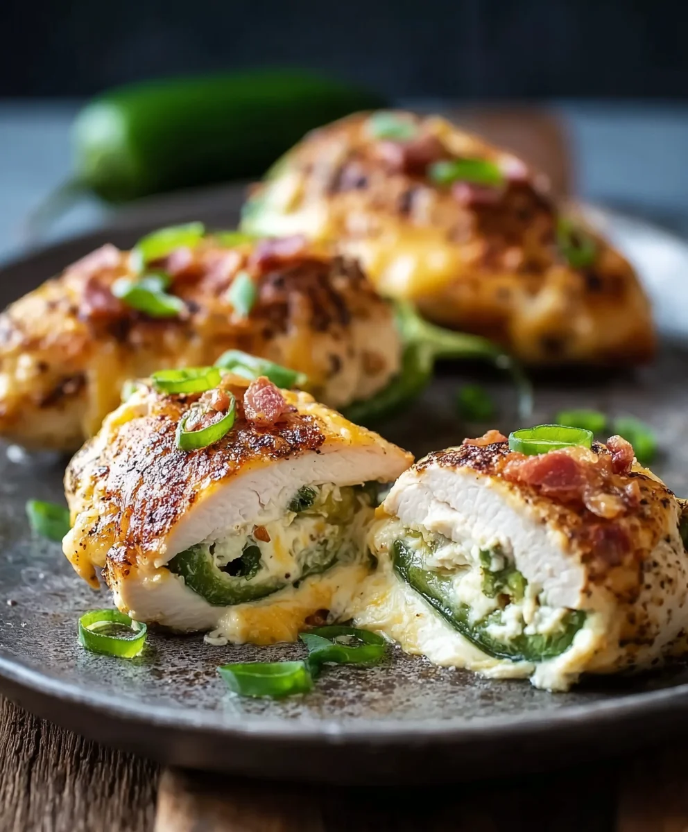Jalapeño Popper Hähnchen: saftig & würzig