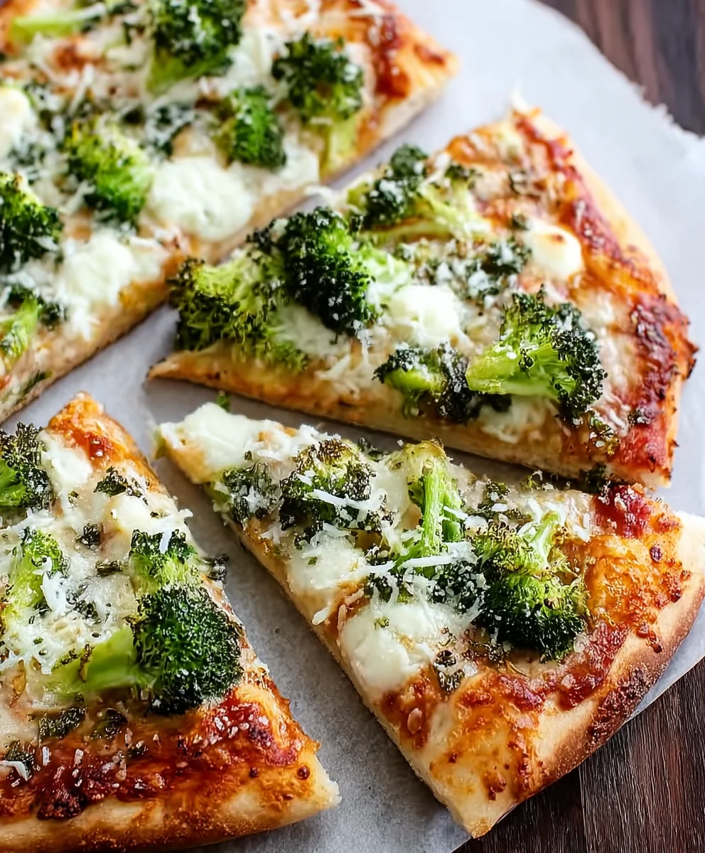 Brokkoli-Pizza: Einfaches & gesundes Rezept