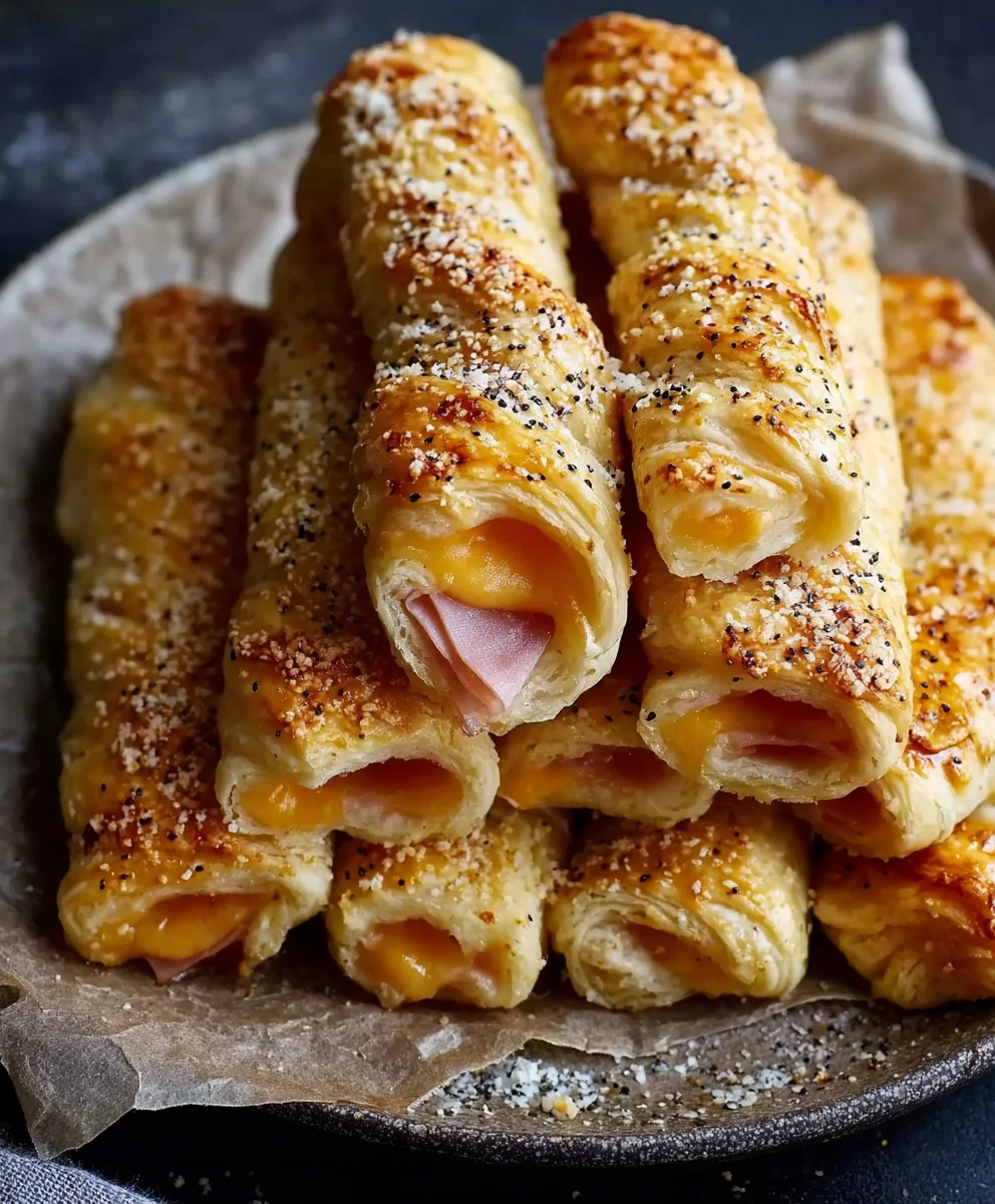 Herzhafte Rinderkäse-Stangen: Einfaches Rezept