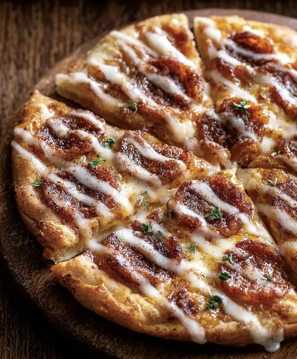 Zimt-Pizza: Einfaches, schnelles Rezept