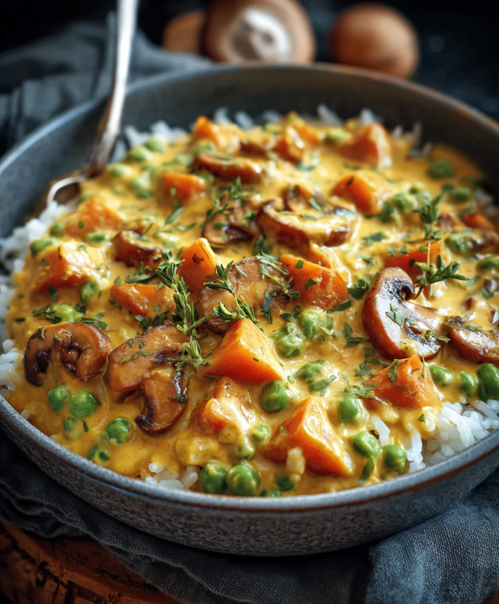Reis mit Gemüse-Frischkäse-Sauce: Cremig, leicht!