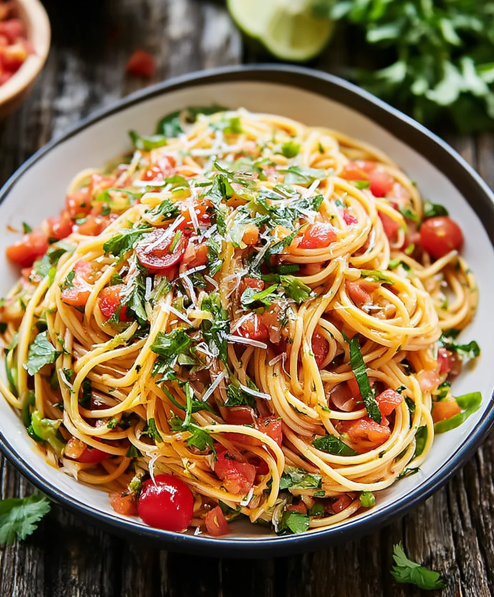 Kalifornischer Spaghetti Salat: Einfaches Rindergericht