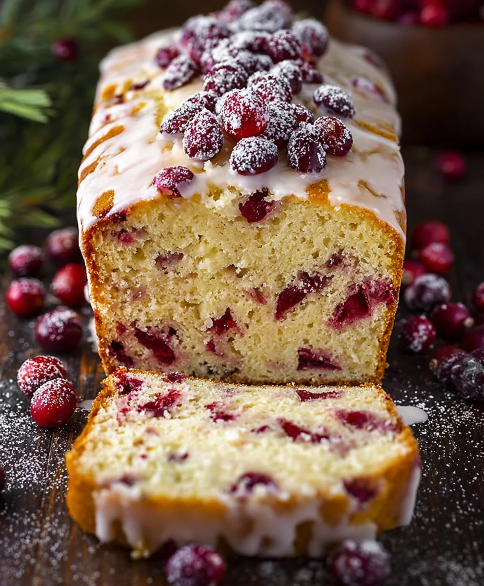 Festlicher Cranberry-Rührkuchen: Einfach & Lecker