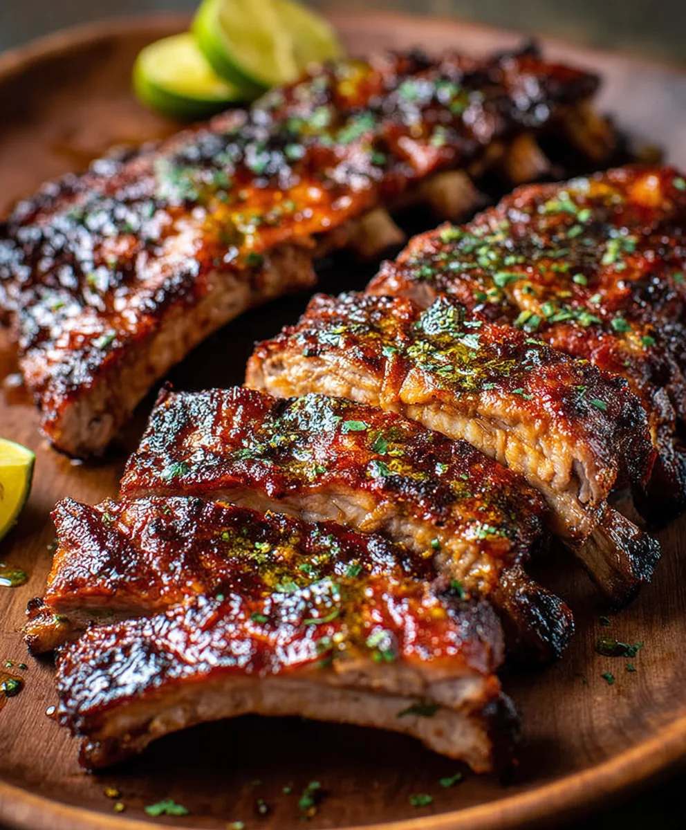 Zitronengras-Spareribs: Marinierte Rinderrippchen vom Grill