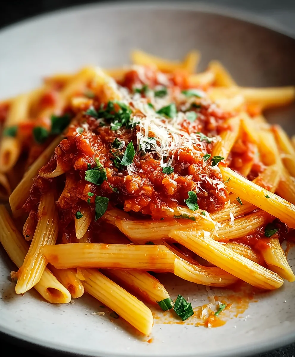 Schnelle Nudeln mit Tomatensauce: Einfach & Lecker!