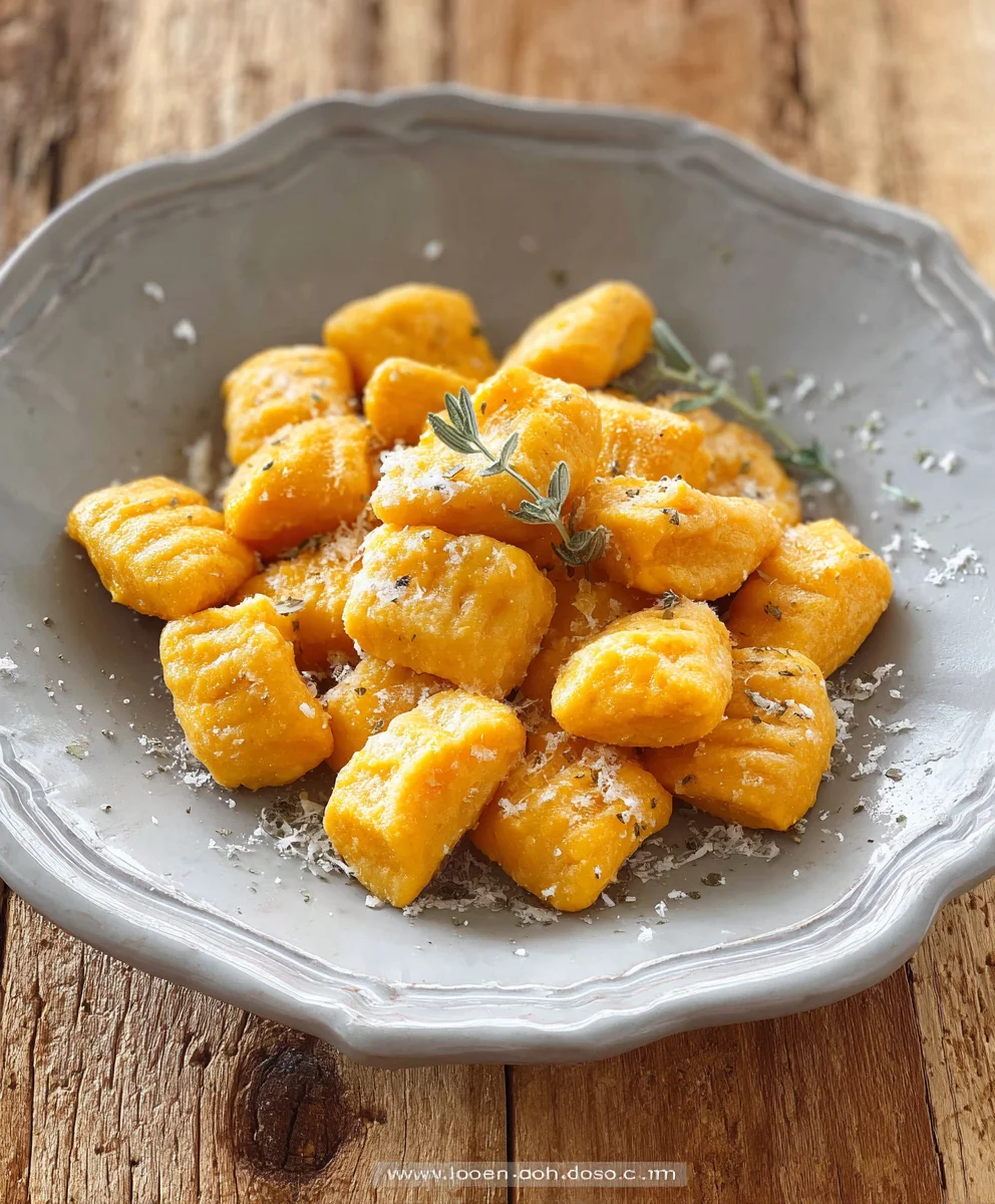Gnocchi Zucca Nonna: Kürbis-Gnocchi-Rezept