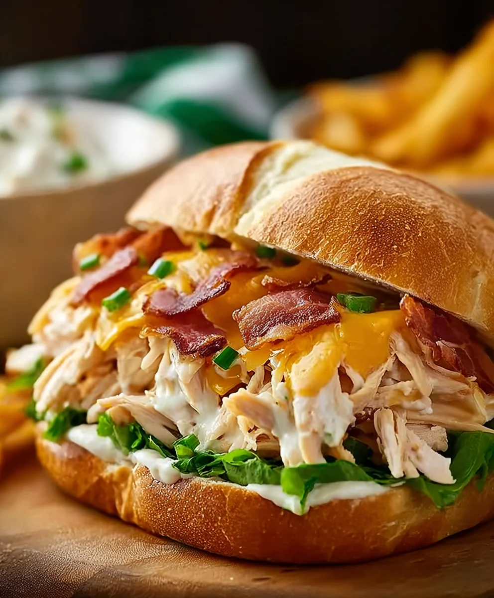 Ranch-Hähnchen-Sandwiches: Schnell & Lecker!