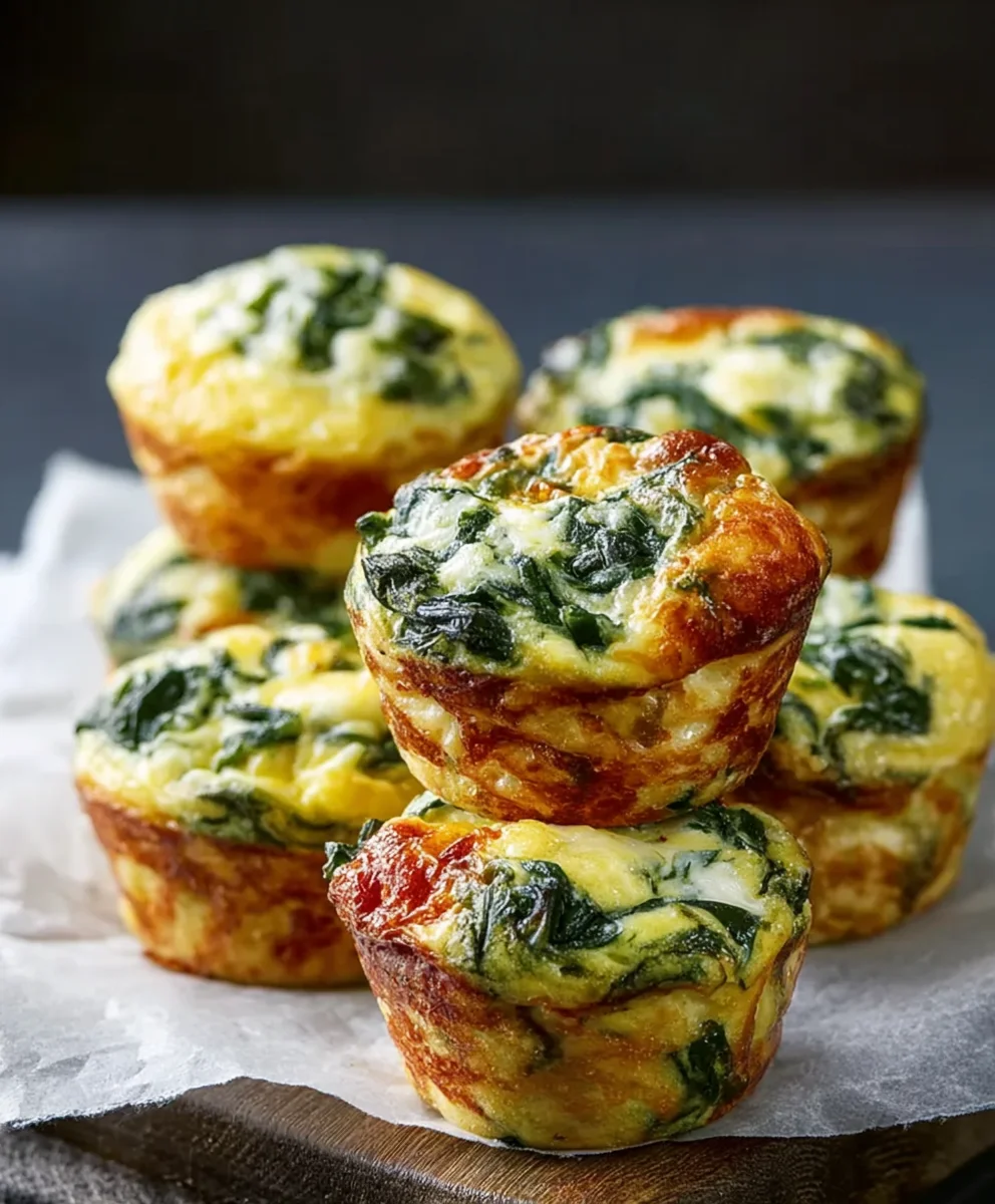 Spinat-Eiermuffins: Schnelles Frühstücksrezept