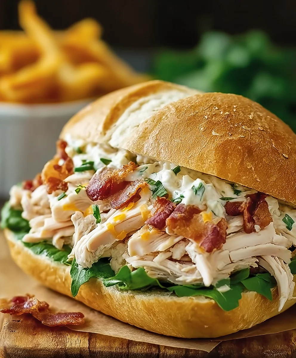 Ranch-Hähnchen-Sandwiches: Schnell & Lecker!