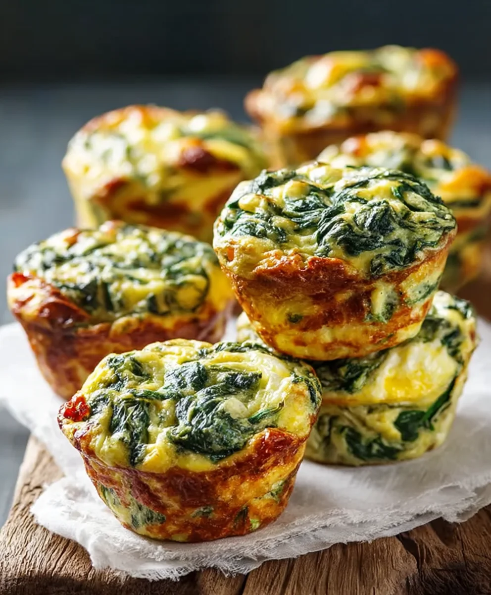 Spinat-Eiermuffins: Schnelles Frühstücksrezept