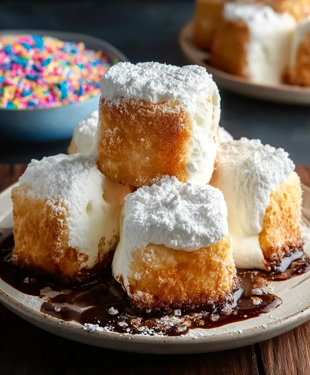 Frittierte Marshmallows: Süßer Genuss (einfach)