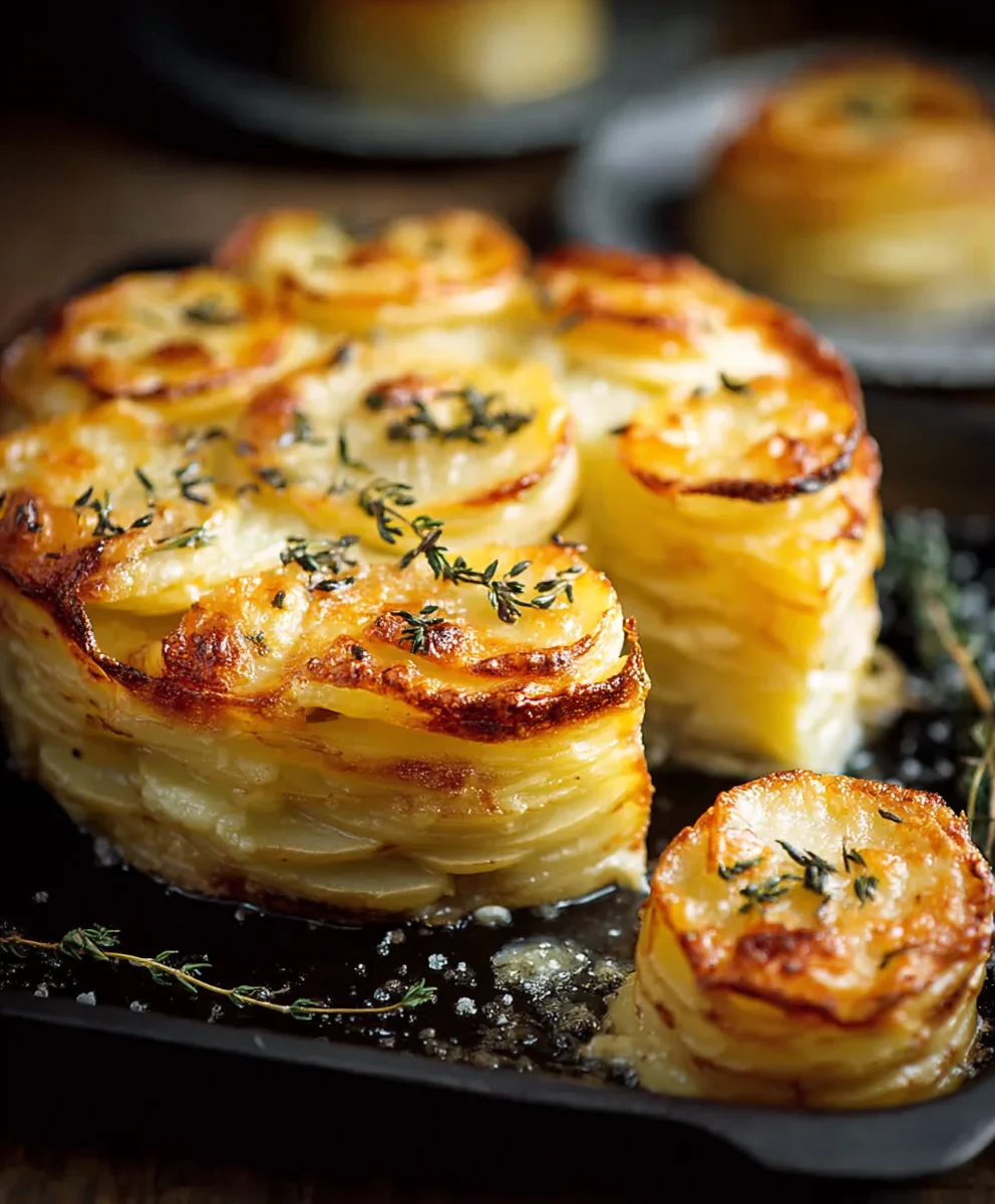 Käsige Kartoffeltürmchen: Einfach & Lecker
