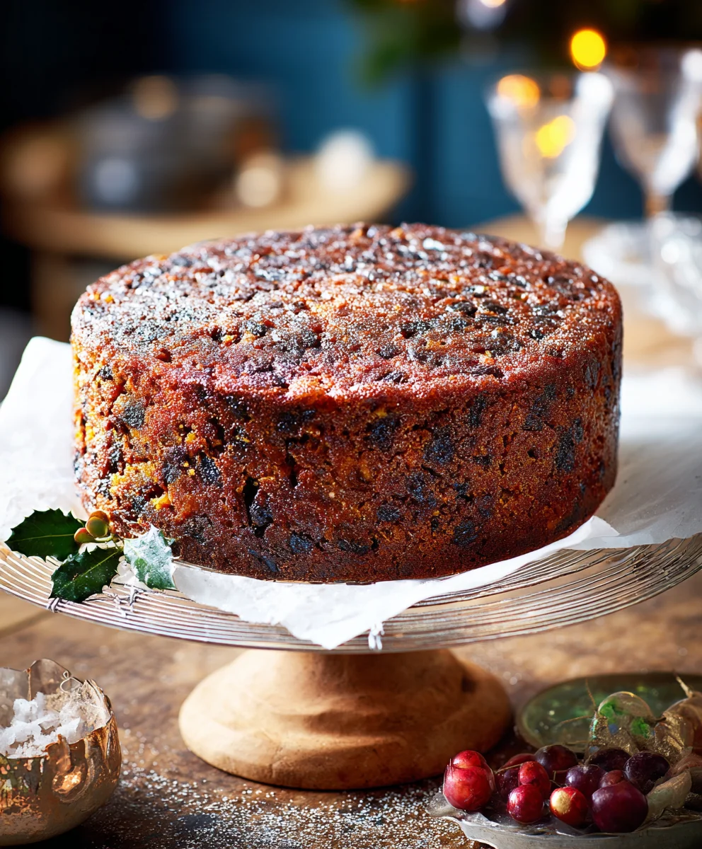 Festlicher Portwein & Orange Kuchen (alkoholfrei)