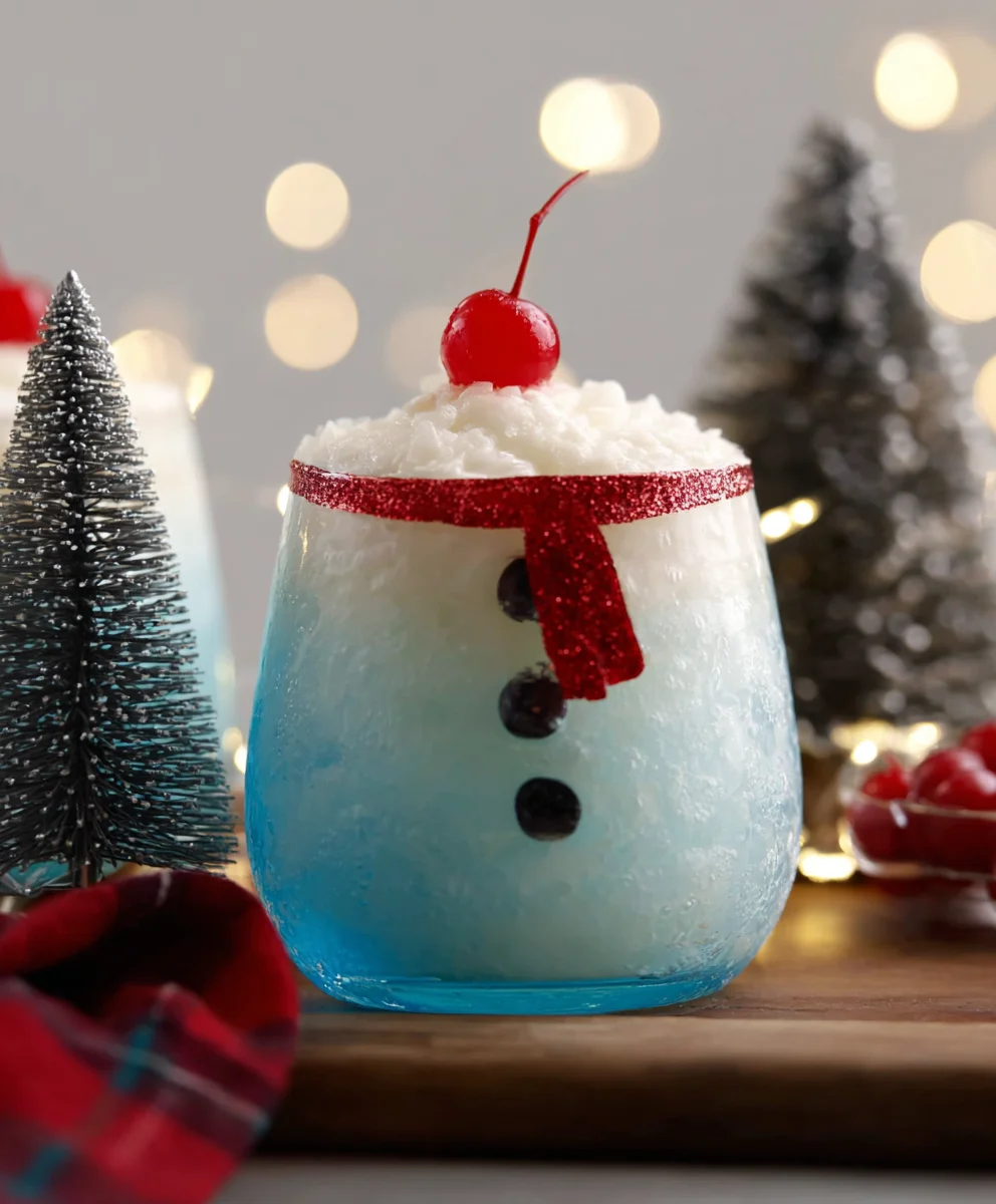 Frosty Schneemann Cocktail | Lecker & alkoholfrei