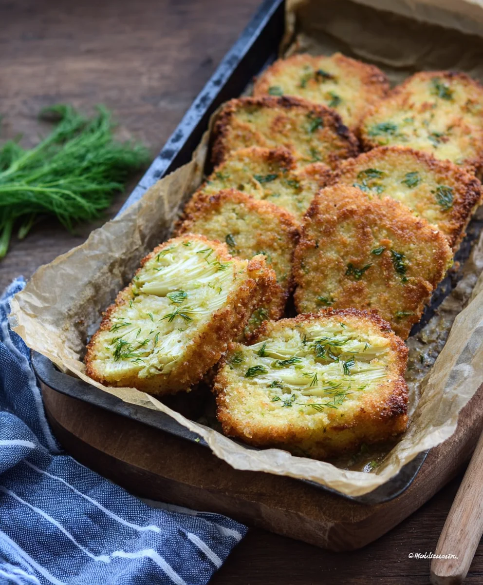 Cotolette di finocchio al forno: Einfaches Rinder-Rezept