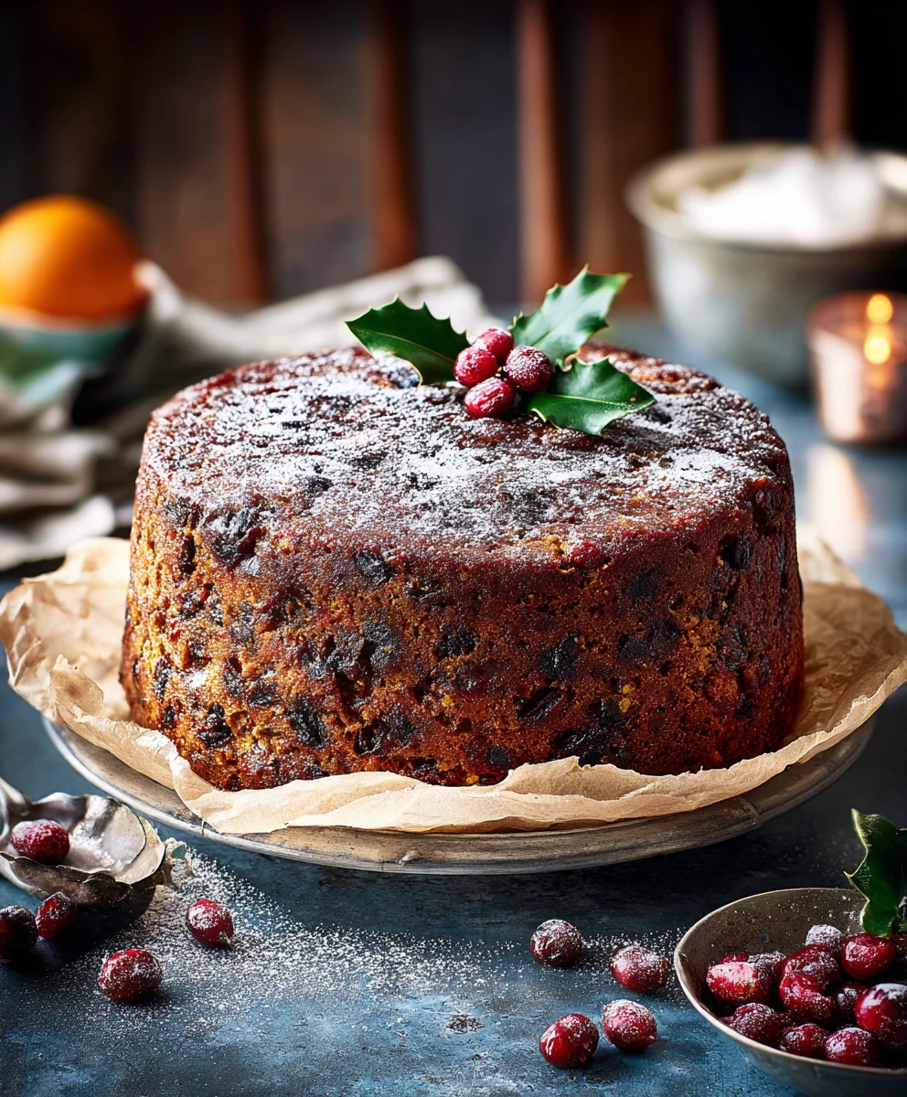 Festlicher Portwein & Orange Kuchen (alkoholfrei)