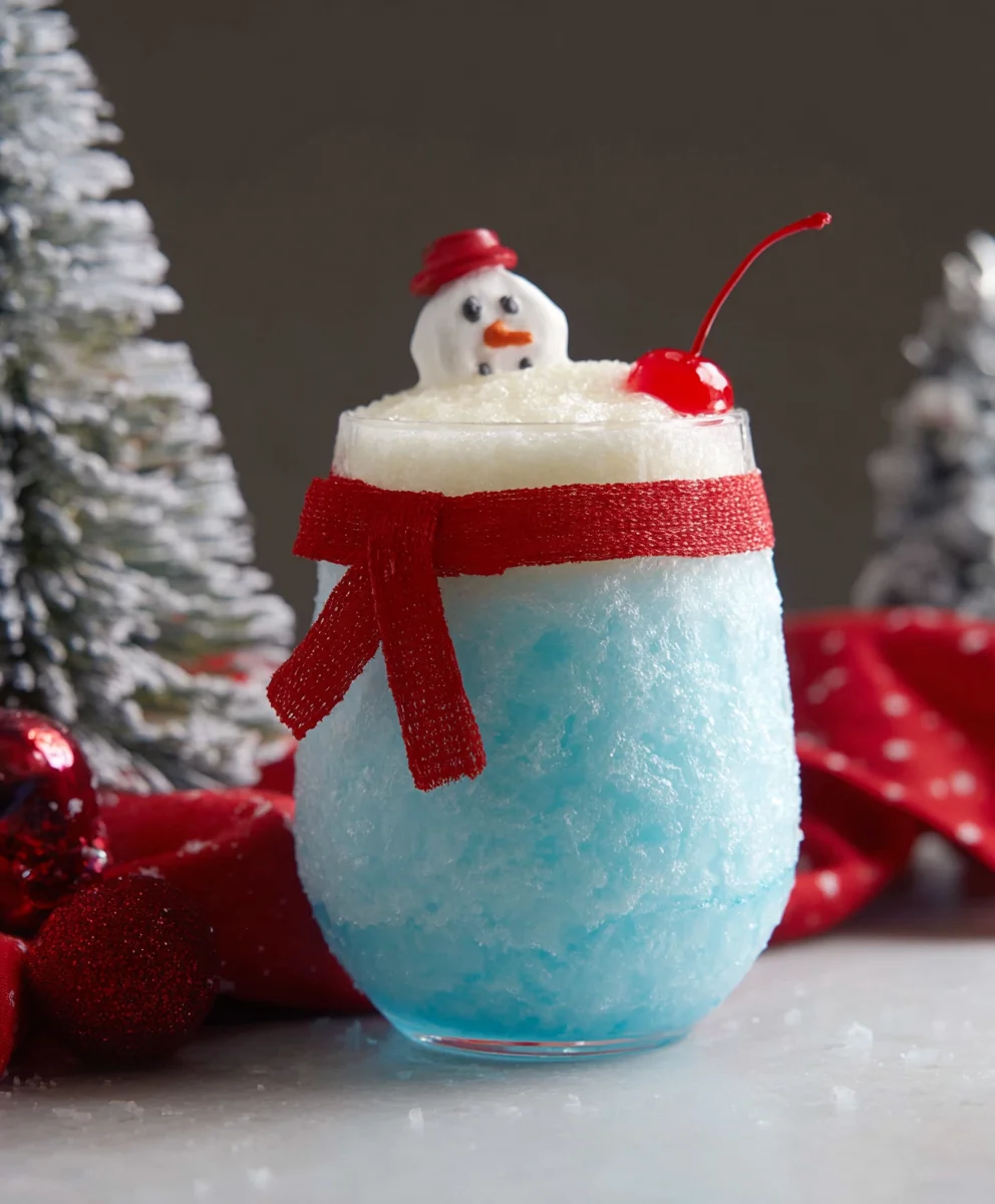 Frosty Schneemann Cocktail | Lecker & alkoholfrei